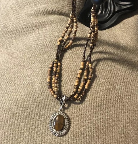 Vintage avon tiger eye - sp,