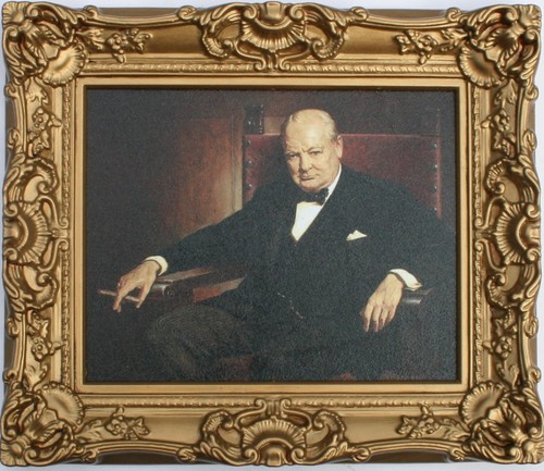 Sir winston churchill framed - winston,