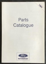 FORD MOTOR SPORT Car Parts Catalogue 1984 RS2000 Fiesta CAPRI Escort