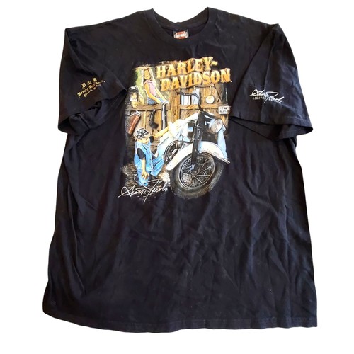 Harley davidson mens - 2xl, black