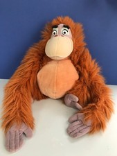 Jungle Book KING LOUIE ORANGUTAN 15" plush soft toy figure excellent con Louis