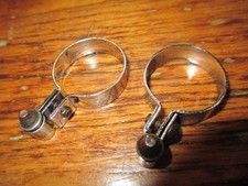 Vintage bicycle pump clips