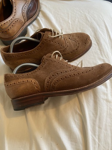 Grenson suede shoes - grenson,