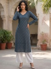 Indian Women Bollywood Blue