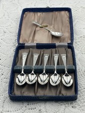 Six Silver Northern Goldsmith Company George V Silver Jubilee Spoons 1934.