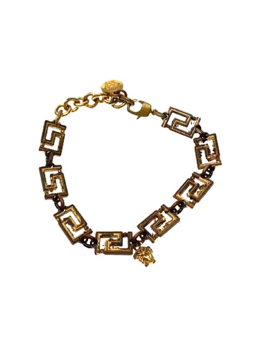Versace bracelet gold for men - bracelet,