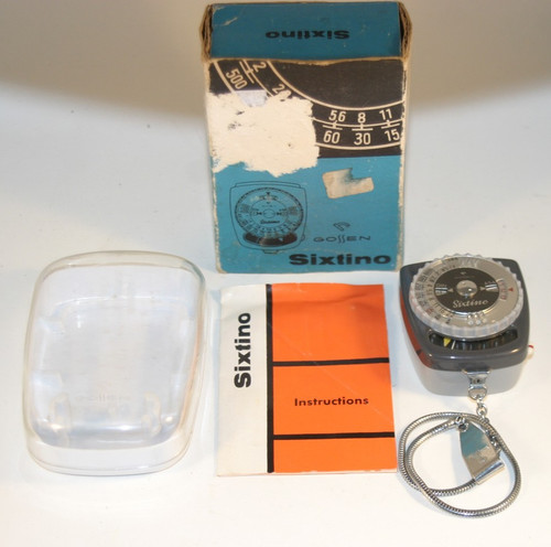 Gossen sixtino exposure meter - exposure,