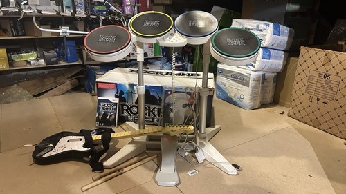 Nintendo wii rock band set - rock, inc