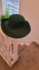 women's green bowler hat
