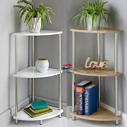 Oak finish tier corner - oak,