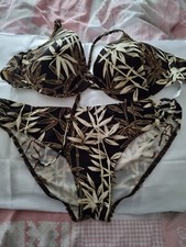 WOMENS  NEW  NEXT  BIKINI SET top 36e   18  BOTTOMS BNWT