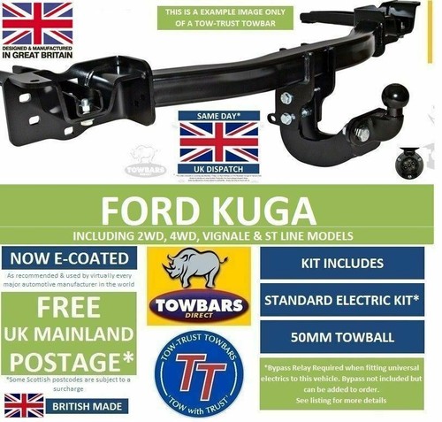 Flange towbar for ford kuga - towbar,