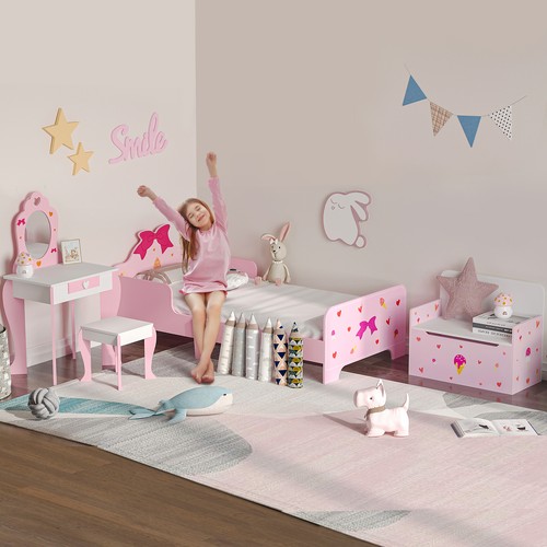 4pcs kids bedroom furniture - bedroom,