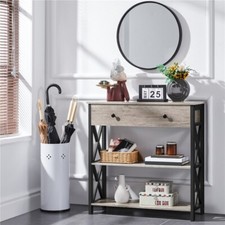Console Table with Drawer and