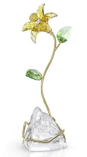 Swarovski crystal florere - crystal, lily