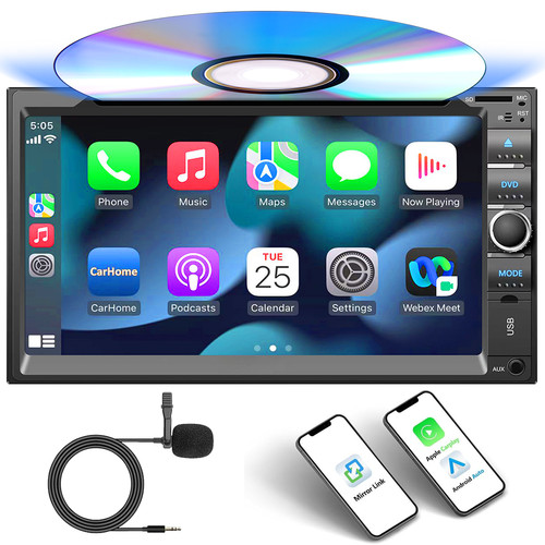 Double din android auto - din,