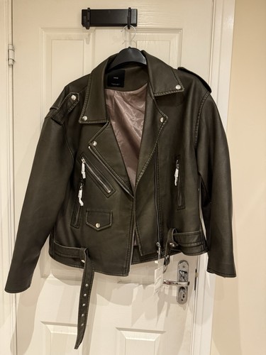 Mango brown faux - brown, leather