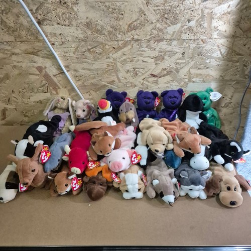 28x beanie babies - ty,