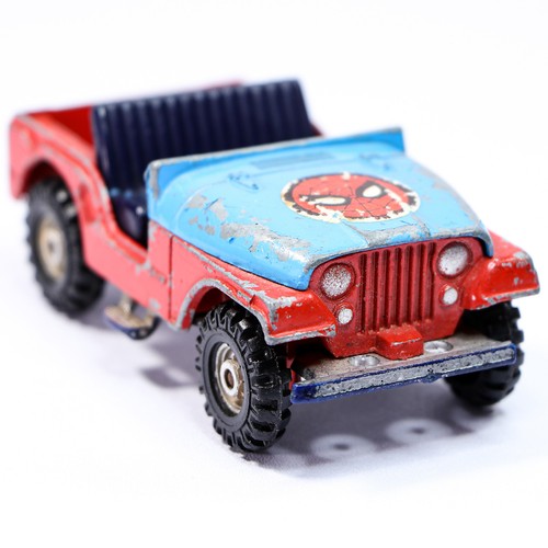 Vintage corgi spider - corgi, jeep