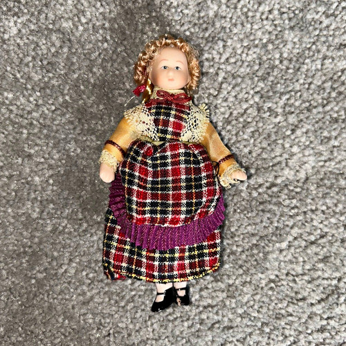 Dolls house porcelain doll - dolls,