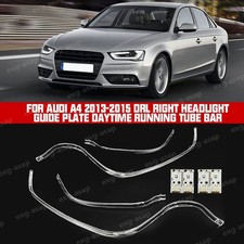 Headlight DRL strip light tube guide Running Tube Bar For Audi A4 2013-2015
