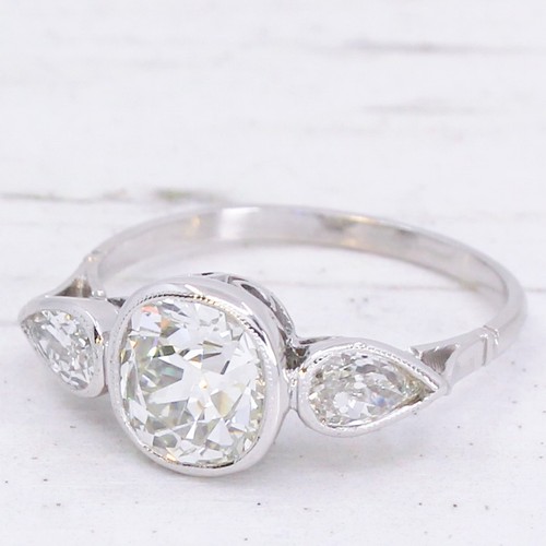 Art deco 90ct old cut - deco, &