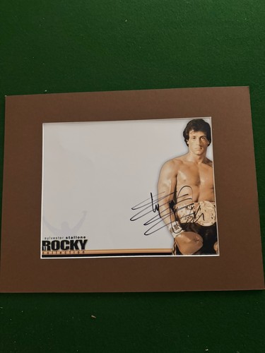 Genuine hand signed sylvester - signed,