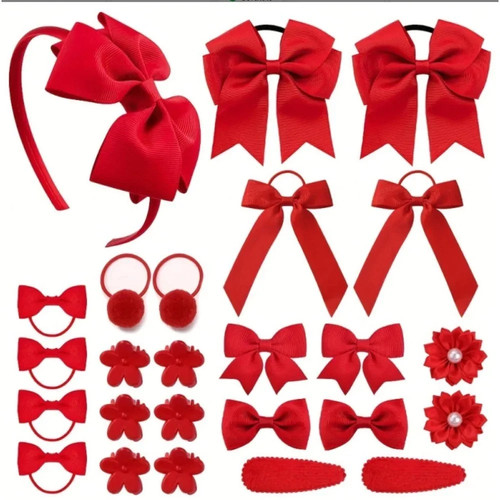 25pcs girls school hair - 25pcs,