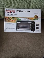 Belaco BTO-109N 9L Black Toaster Oven 750W Stainless Steel