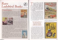 RARE LADYBIRD BOOKS. THIS IS AN ORIGINAL ARTICLE SEPARATED FROM AN ISSUE OF THE