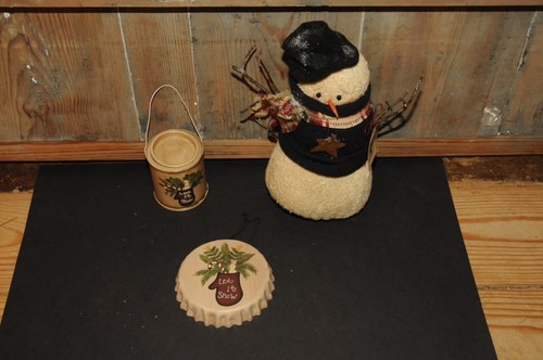 Primitive twig arm snowman