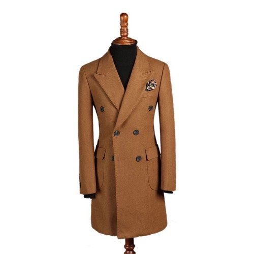Men suit wool overcoat - men,
