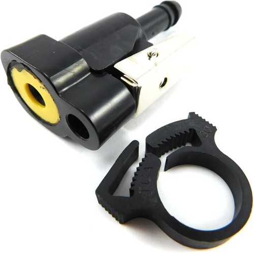 Fuel connector hose - hose, clamp