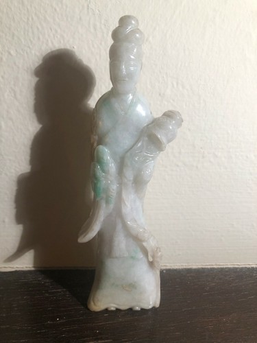 Female figure jade china - jade.,
