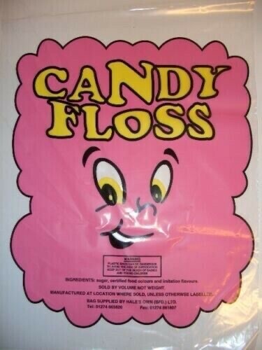 200 candy floss - 200, bags~11"
