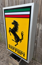 Very Rare FERRARI ILLUMINATED