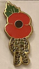 Soldier remembrance enamel - ,