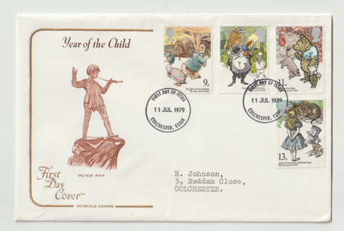 1979 fdc year of - gb,