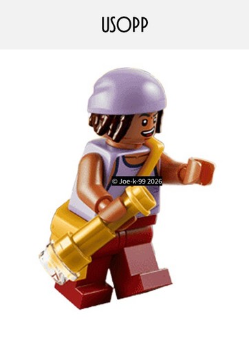 Lego one piece usopp - one,