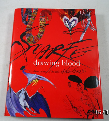 Drawing blood gerald scarfe - drawing,