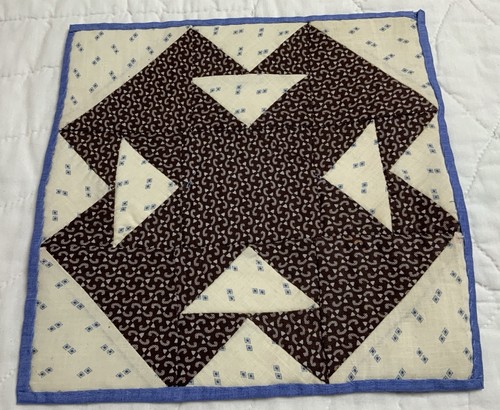 Antique patchwork quilt table - quilt,