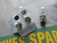  HONDA CB100N,MB50,MT50,CD185T , 6 volt 21w ,WINKER LAMP BULBS ,set of 4.