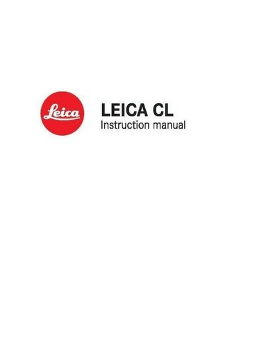 Leica camera printed - cl,