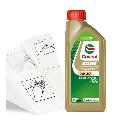 Engine oil top castrol edge - top,