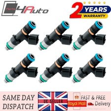 6X FUEL INJECTORS VW AUDI A4 A6 S4 GOLF PASSAT R32 VR6 V6 TURBO UPGRADE 52LB