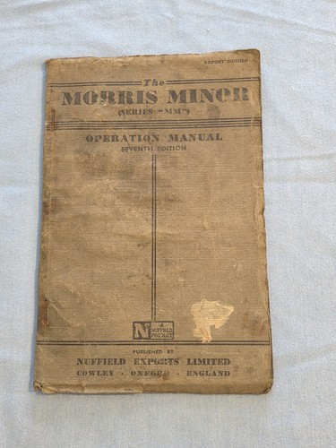 The morris minor series - series, mm