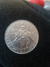 1977 Queen Elizabeth II Silver Jubilee commemorative crown coin