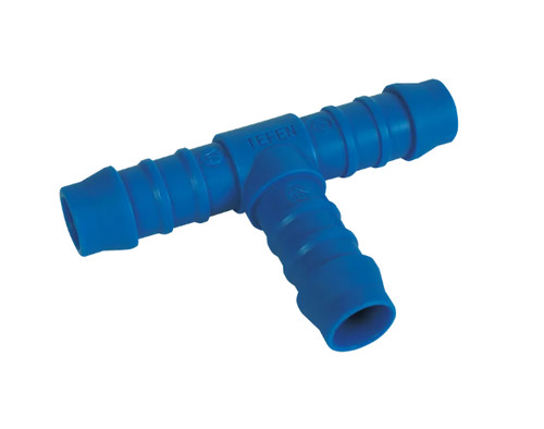 Tefen piece blue plastic - t-piece,