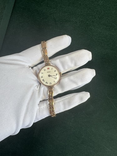 Vintage ladies 9ct solid - ladies,