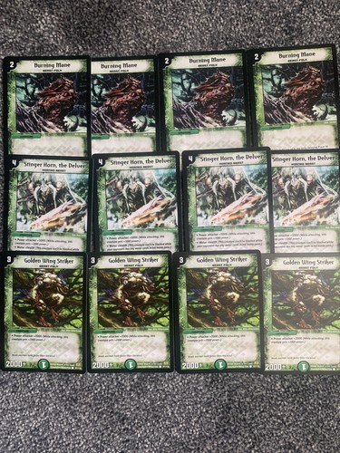 Duelmasters tcg x12 cards - duelmasters,